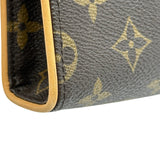 ルイ・ヴィトン LOUIS VUITTON ポシェット・フロランティーヌ M51855 ブラウン モノグラムキャンバス レディース ウエストバッグ