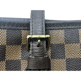 ルイ・ヴィトン LOUIS VUITTON マレ N42240 ブラウン ダミエ/レザー レディース トートバッグ