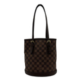 ルイ・ヴィトン LOUIS VUITTON マレ N42240 ブラウン ダミエ/レザー レディース トートバッグ