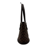ルイ・ヴィトン LOUIS VUITTON マレ N42240 ブラウン ダミエ/レザー レディース トートバッグ