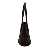 ルイ・ヴィトン LOUIS VUITTON マレ N42240 ブラウン ダミエ/レザー レディース トートバッグ