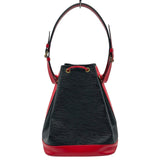 ルイ・ヴィトン LOUIS VUITTON ノエ M44017 ノワール/カスティリアンレッド エピ・レザー レディース ショルダーバッグ