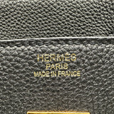 エルメス HERMES バーキン35 T刻 ブラック ゴールド金具 トゴ レディース ハンドバッグ