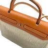 エルメス HERMES エールバッグPM □D刻印 エクリュ/ゴールド シルバー金具 トワル ハンター レディース ハンドバッグ ショルダーバッグ