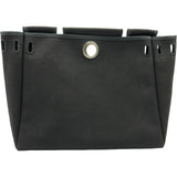 エルメス HERMES エールバッグPM □D刻印 エクリュ/ゴールド シルバー金具 トワル ハンター レディース ハンドバッグ ショルダーバッグ