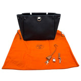 エルメス HERMES エールバッグPM □D刻印 エクリュ/ゴールド シルバー金具 トワル ハンター レディース ハンドバッグ ショルダーバッグ
