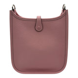 エルメス HERMES エヴリン TPM K刻 ローズサクラ シルバー金具 トリヨン レディース ショルダーバッグ