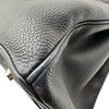 エルメス HERMES バーキン35 □H刻 ブルーオーシャン シルバー金具 トゴ レディース ハンドバッグ
