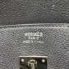 エルメス HERMES バーキン35 □H刻 ブルーオーシャン シルバー金具 トゴ レディース ハンドバッグ