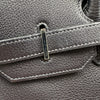 エルメス HERMES バーキン35 □H刻 ブルーオーシャン シルバー金具 トゴ レディース ハンドバッグ