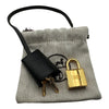 エルメス HERMES エールバッグジップPM K刻 ブラック ゴールド金具 トワル/ハンター レディース ショルダーバッグ