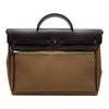 エルメス HERMES エールバッグジップ39 W刻 エベンヌ シルバー金具 トワル/ハンター メンズ ショルダーバッグ