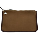 エルメス HERMES エールバッグジップ39 W刻 エベンヌ シルバー金具 トワル/ハンター メンズ ショルダーバッグ
