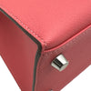 エルメス HERMES ケリー25 外縫い D刻印 ローズリップスティック シルバー金具 シェーブル レディース ハンドバッグ ショルダーバッグ