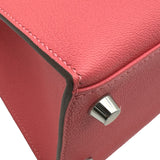 エルメス HERMES ケリー25 外縫い D刻印 ローズリップスティック シルバー金具 シェーブル レディース ハンドバッグ ショルダーバッグ