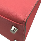 エルメス HERMES ケリー25 外縫い D刻印 ローズリップスティック シルバー金具 シェーブル レディース ハンドバッグ ショルダーバッグ