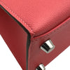 エルメス HERMES ケリー25 外縫い D刻印 ローズリップスティック シルバー金具 シェーブル レディース ハンドバッグ ショルダーバッグ