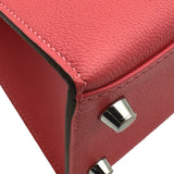エルメス HERMES ケリー25 外縫い D刻印 ローズリップスティック シルバー金具 シェーブル レディース ハンドバッグ ショルダーバッグ