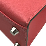 エルメス HERMES ケリー25 外縫い D刻印 ローズリップスティック シルバー金具 シェーブル レディース ハンドバッグ ショルダーバッグ