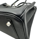 エルメス HERMES バーキン30 G刻印 ブラック シルバー金具 トゴ レディース ハンドバッグ