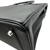 エルメス HERMES バーキン30 G刻印 ブラック シルバー金具 トゴ レディース ハンドバッグ