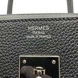 エルメス HERMES バーキン30 G刻印 ブラック シルバー金具 トゴ レディース ハンドバッグ