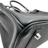 エルメス HERMES バーキン30 G刻印 ブラック シルバー金具 トゴ レディース ハンドバッグ