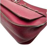 エルメス HERMES ジプシエール28 □N刻 ルビー シルバー金具 トリヨン レディース ショルダーバッグ