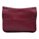 エルメス HERMES ジプシエール28 □N刻 ルビー シルバー金具 トリヨン レディース ショルダーバッグ