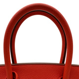 エルメス HERMES バーキン30 X刻 ルージュトマト ゴールド金具 トゴ レディース ハンドバッグ