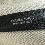 エルメス HERMES ガーデンパーティPM U刻 ブラック シルバー金具 ネゴンダ レディース トートバッグ