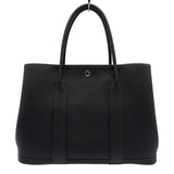 エルメス HERMES ガーデンパーティPM U刻 ブラック シルバー金具 ネゴンダ レディース トートバッグ