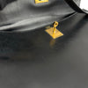 エルメス HERMES ケリー32 内縫い □B刻印 ブラック ゴールド金具 ボックスカーフ レディース ハンドバッグ ショルダーバッグ