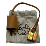 エルメス HERMES エールバッグジップPM U刻 ベージュ/ナチュラル ゴールド金具 トワル/ハンター レディース ショルダーバッグ