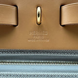 エルメス HERMES エールバッグジップPM U刻 ベージュ/ナチュラル ゴールド金具 トワル/ハンター レディース ショルダーバッグ