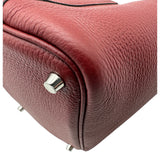 エルメス HERMES ピコタンロックPM B刻 ルージュアッシュ シルバー金具 トリヨンクレマンス レディース ハンドバッグ