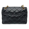 シャネル CHANEL ミニフラップバッグ AS0937 28番台 ブラック ゴールド金具 ラムスキン レディース ショルダーバッグ