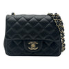 シャネル CHANEL ミニクラシック ハンドバッグ A35200 ブラック ゴールド金具 ラムスキン レディース ショルダーバッグ