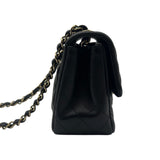 シャネル CHANEL ミニクラシック ハンドバッグ A35200 ブラック ゴールド金具 ラムスキン レディース ショルダーバッグ