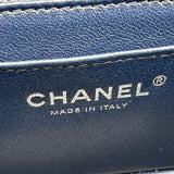シャネル CHANEL ミニマトラッセ20 A69900 29番台 ネイビー シルバー金具 ラムスキン レディース ショルダーバッグ