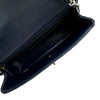シャネル CHANEL ミニマトラッセ20 A69900 29番台 ネイビー シルバー金具 ラムスキン レディース ショルダーバッグ