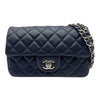 シャネル CHANEL ミニマトラッセ20 A69900 29番台 ネイビー シルバー金具 ラムスキン レディース ショルダーバッグ