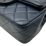 シャネル CHANEL ミニマトラッセ20 A69900 29番台 ネイビー シルバー金具 ラムスキン レディース ショルダーバッグ