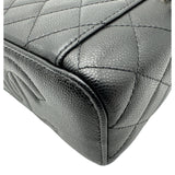 シャネル CHANEL スモール ヴァニティバッグ AP1341 ブラック キャビアスキン レディース ショルダーバッグ