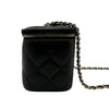 シャネル CHANEL スモール ヴァニティバッグ AP1341 ブラック キャビアスキン レディース ショルダーバッグ