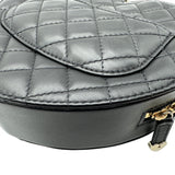 シャネル CHANEL ハートシェイプバッグ AS5764 ブラック ゴールド金具 ラムスキン レディース ショルダーバッグ