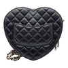 シャネル CHANEL ハートシェイプバッグ AS5764 ブラック ゴールド金具 ラムスキン レディース ショルダーバッグ