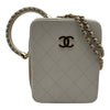 シャネル CHANEL ワンハンドルバッグ AS1753 30番台 ホワイト ゴールド金具 カーフスキン レディース ショルダーバッグ