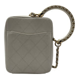 シャネル CHANEL ワンハンドルバッグ AS1753 30番台 ホワイト ゴールド金具 カーフスキン レディース ショルダーバッグ