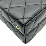 シャネル CHANEL マトラッセ ボックスバッグ AS5168 ブラック ゴールド金具 ラムスキン レディース ショルダーバッグ